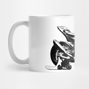 S1000RR Bike Sketch Art Mug